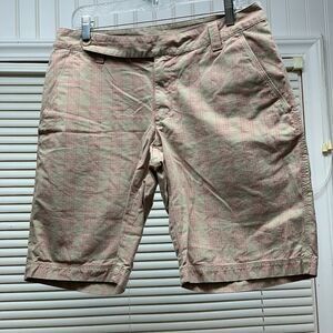 𝅺THE North Face Walking/Hiking Shorts, Tan & Pink Size 10 S209